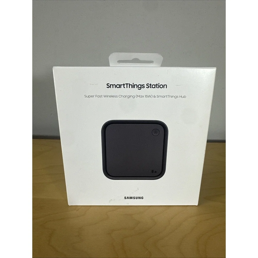 Samsung SmartThings Station Wireless Charger Smart Home Hub Black New